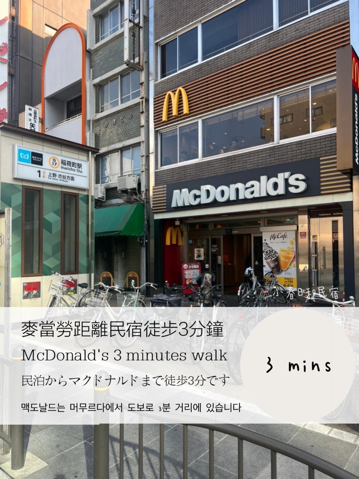 Tokyo小春日和i上野ueno9分鐘i 稻荷町 いなりちょう3分鐘 I 上野稻荷町初日包棟民宿 Eksteriør billede